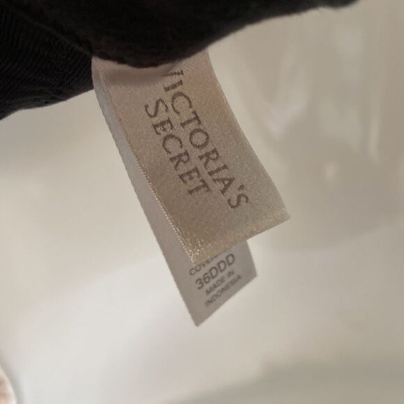 Victoria’s Secret Unlined Full Coverage Bra 36DDD Black (fits like 36DD) - Picture 6 of 8
